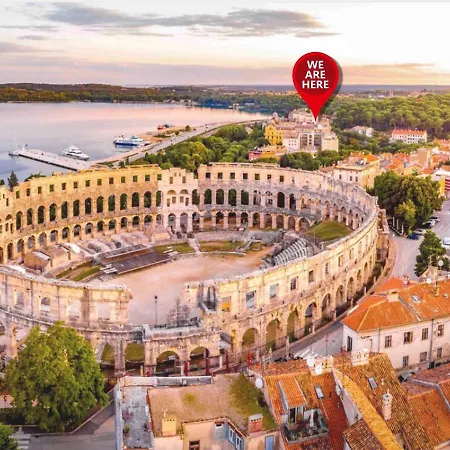 Apartmán Solis Del Mar Modern Colosseum & Marina Walk Pula